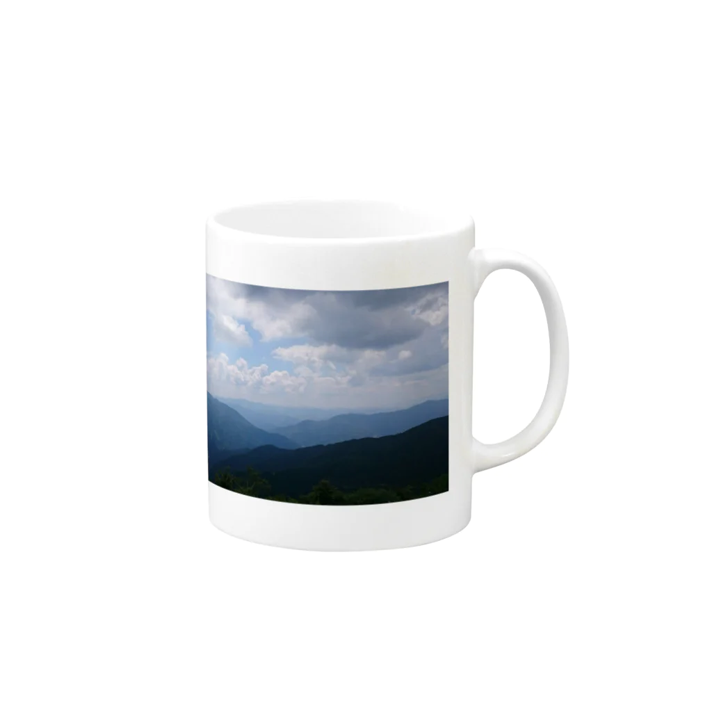 tamachineriの高原 Mug :right side of the handle