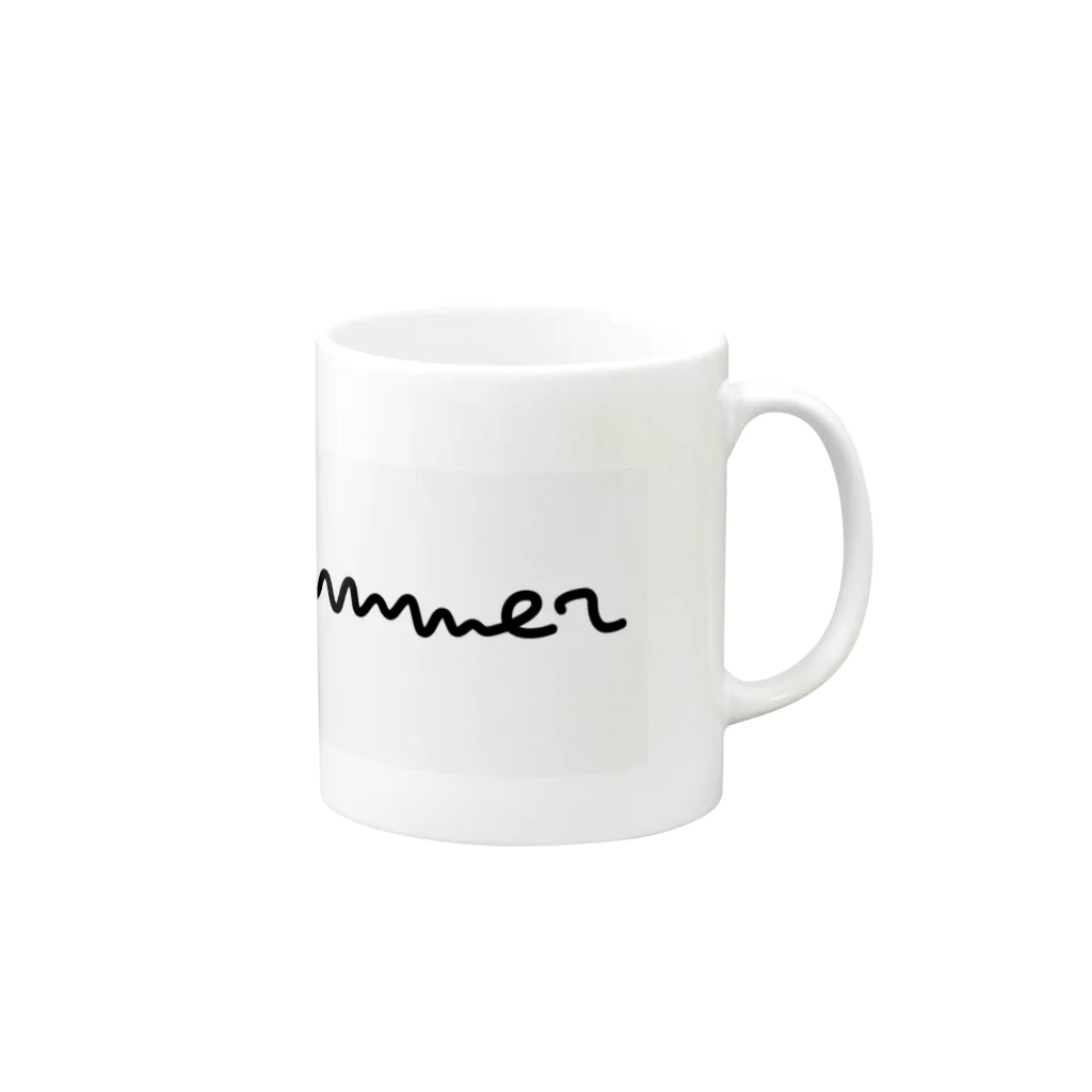 mamamarのsummer Mug :right side of the handle