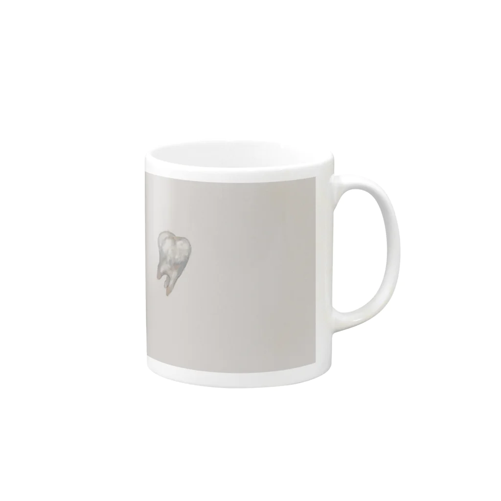 ℞˖🐁の歯 Mug :right side of the handle