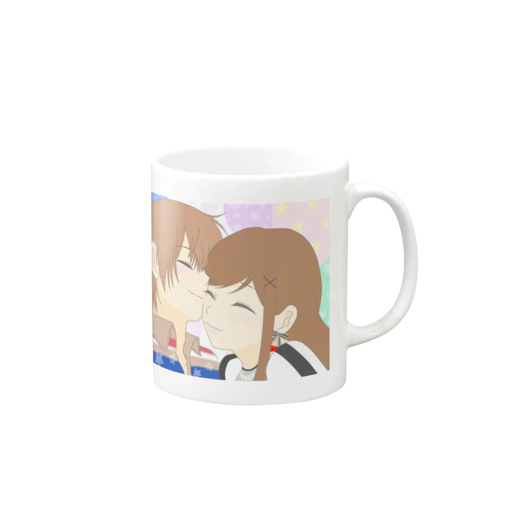 蒼井ありさ✩夏魂《東京》参戦♡の素敵なカップル Mug :right side of the handle