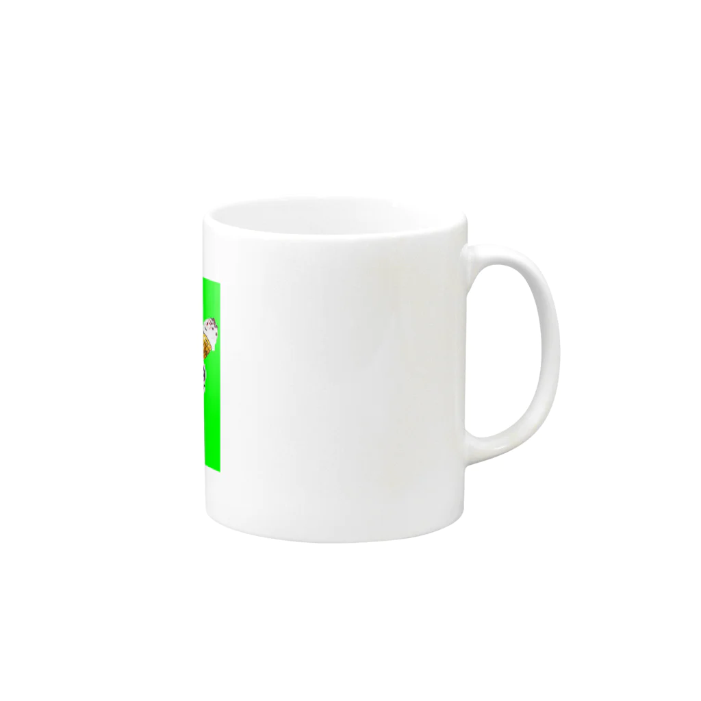 saraのジェラート Mug :right side of the handle