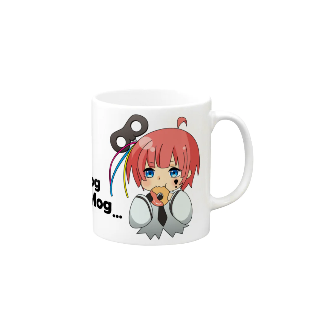 クロルのぜんまい娘（もぐもぐVer.） Mug :right side of the handle