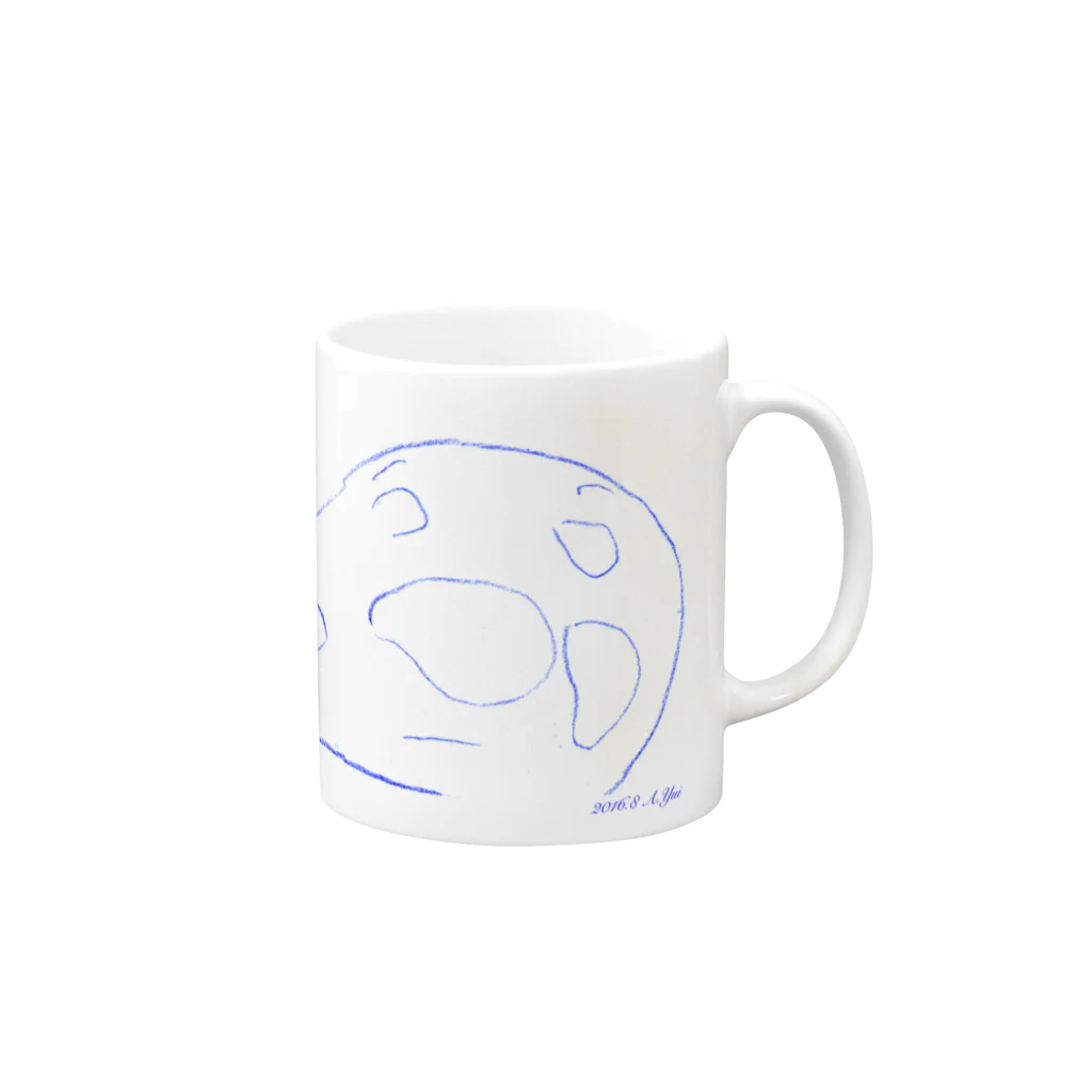 ecoecoecoの初めてのヒーロー Mug :right side of the handle