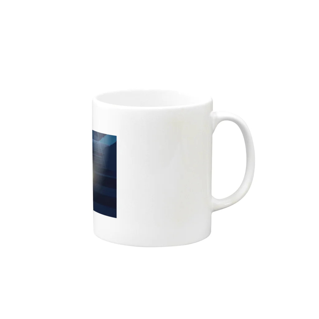 シイの星の子 Mug :right side of the handle