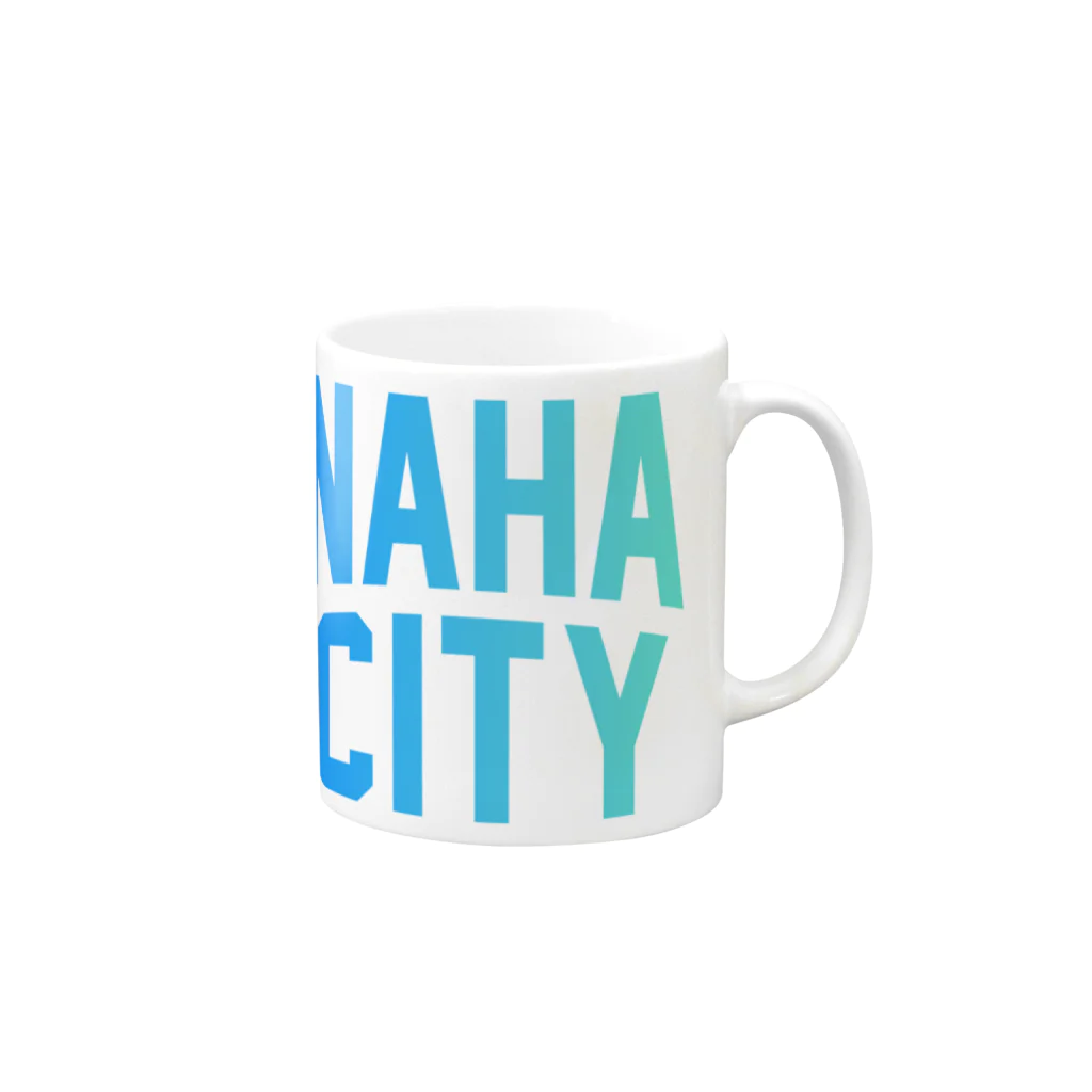 JIMOTO Wear Local Japanの那覇市 NAHA CITY Mug :right side of the handle