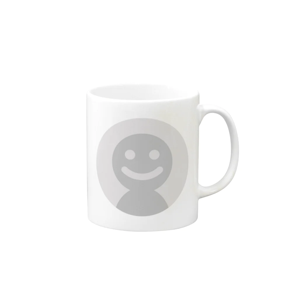 gemgemshopのメルカリのプロフィール画像未設定 Mug :right side of the handle