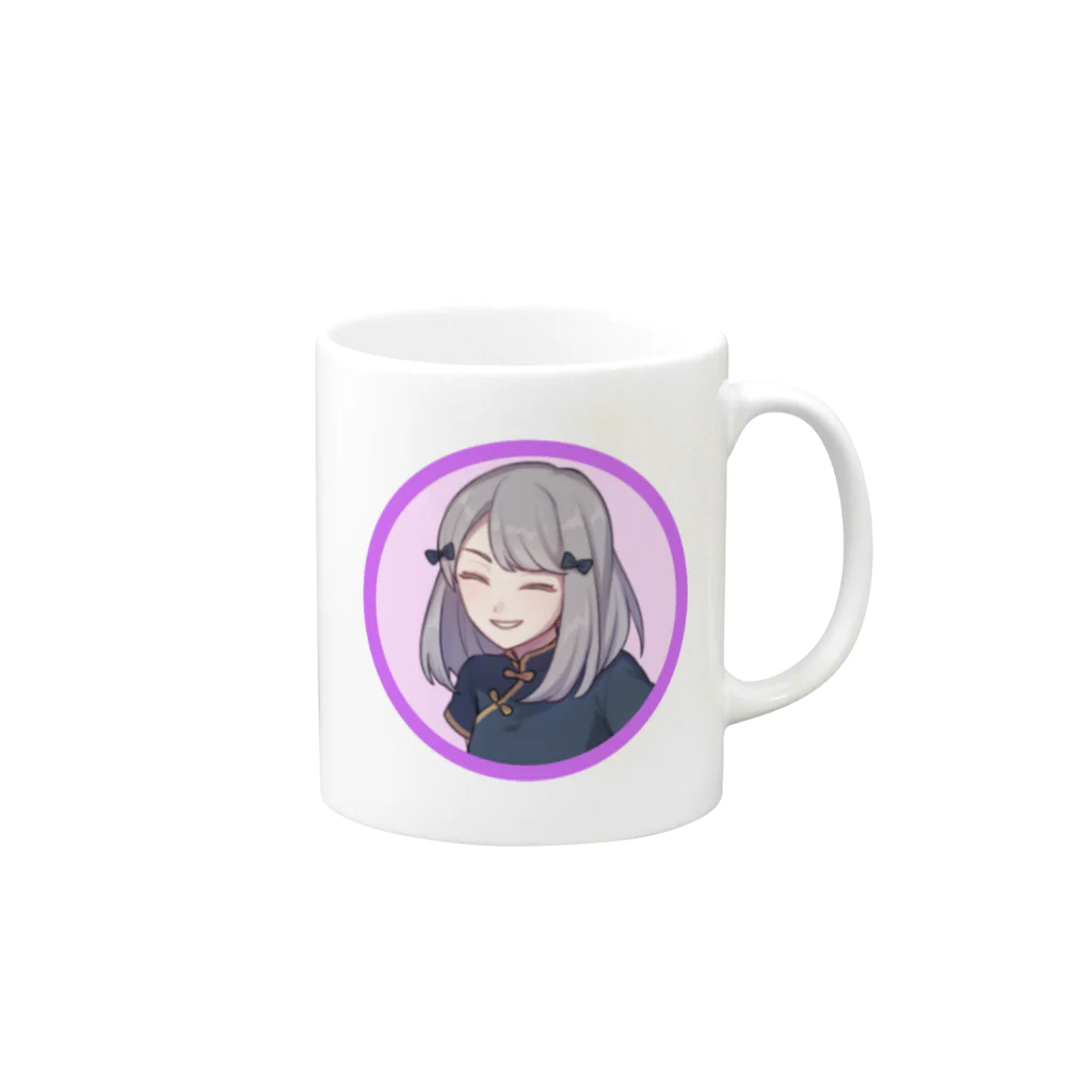 めろん@学生ブロガー📷🌈のめろんわーるど Mug :right side of the handle