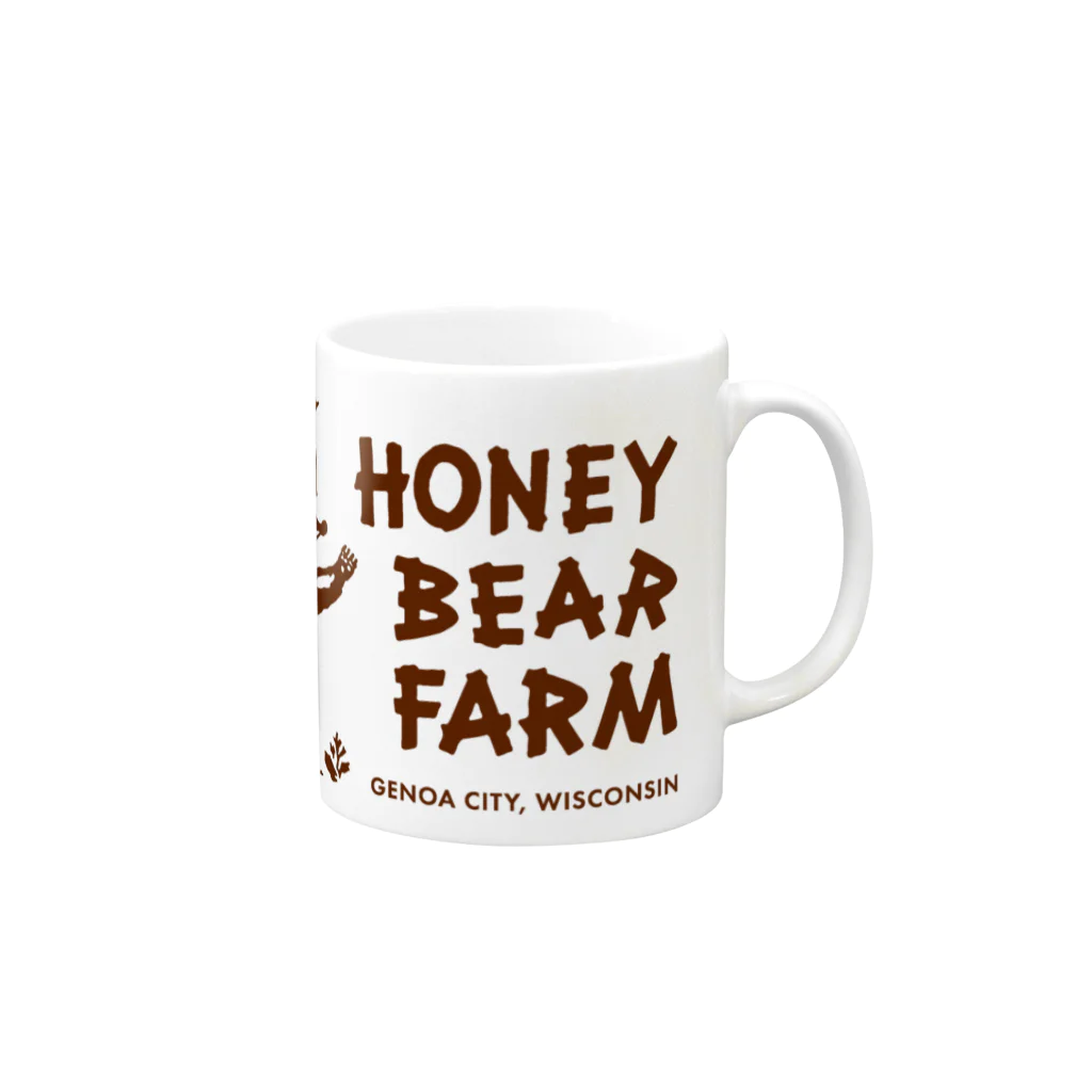 Bunny Robber GRPCのHoney Bear Farm Mug :right side of the handle