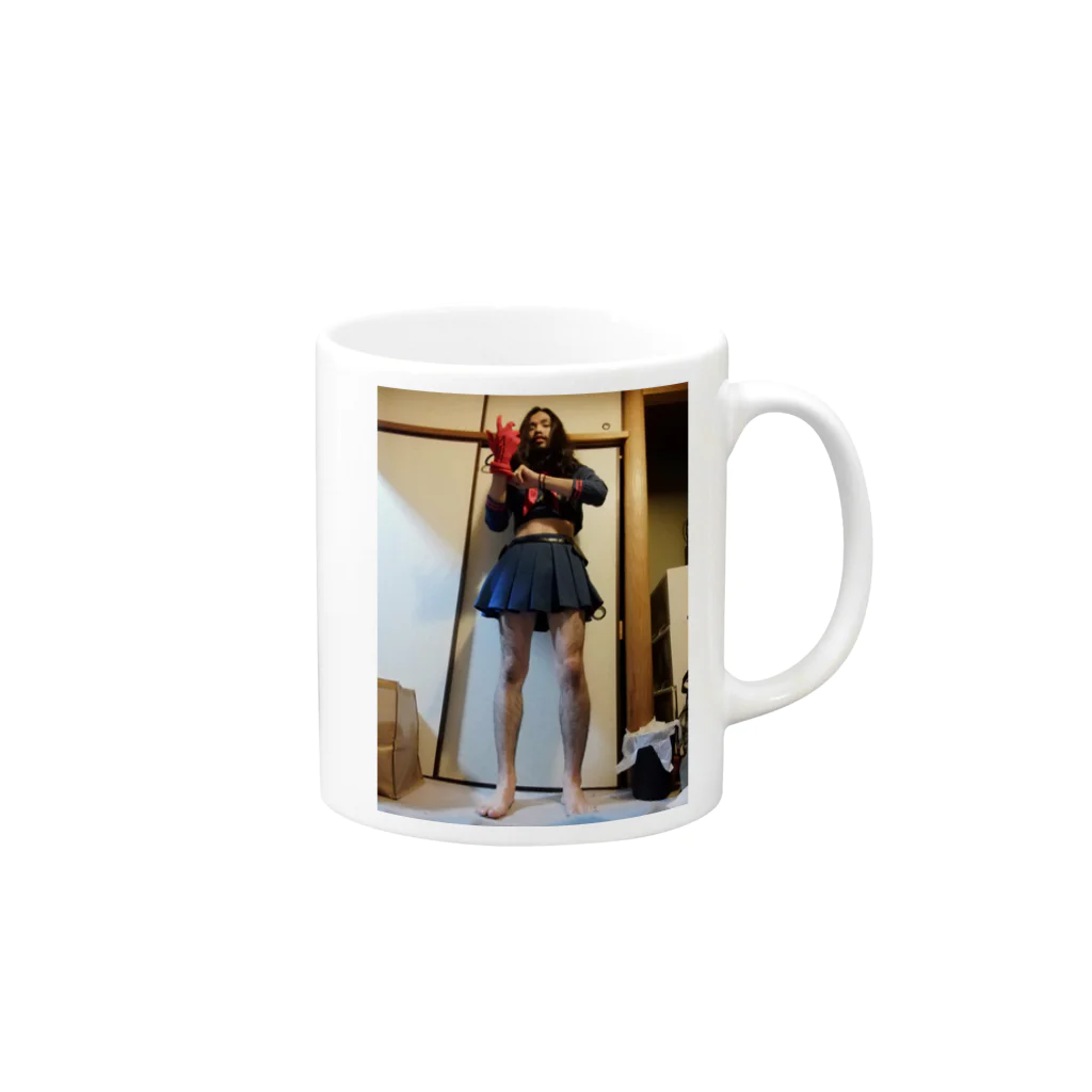 ティモテのキリ〇キル Mug :right side of the handle