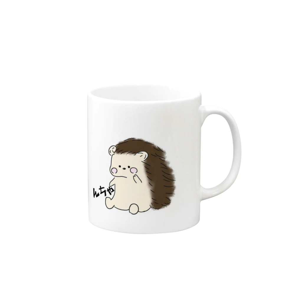 Sonicの沈黙の館のハリボー Mug :right side of the handle