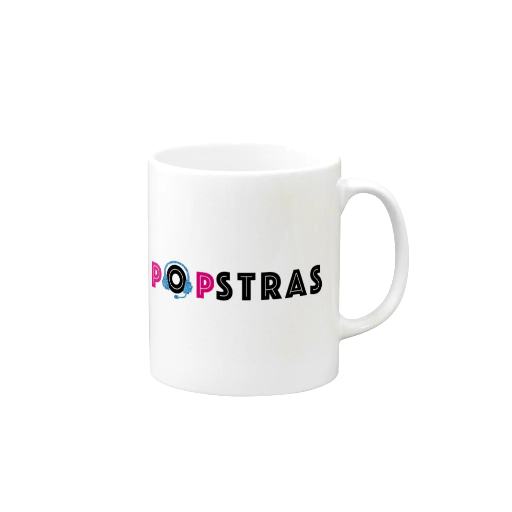 POPSTARS☆のぽぷすた Mug :right side of the handle