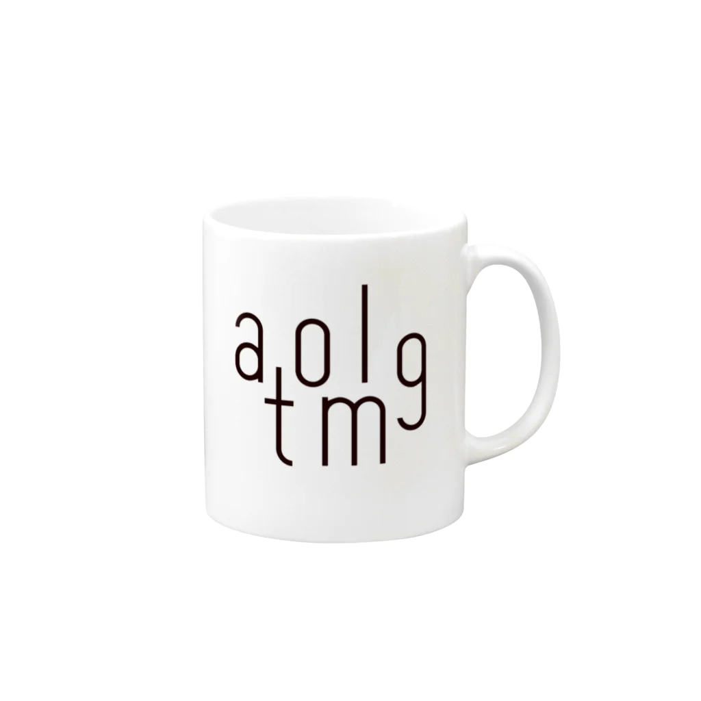 atom19のatom19 Mug :right side of the handle