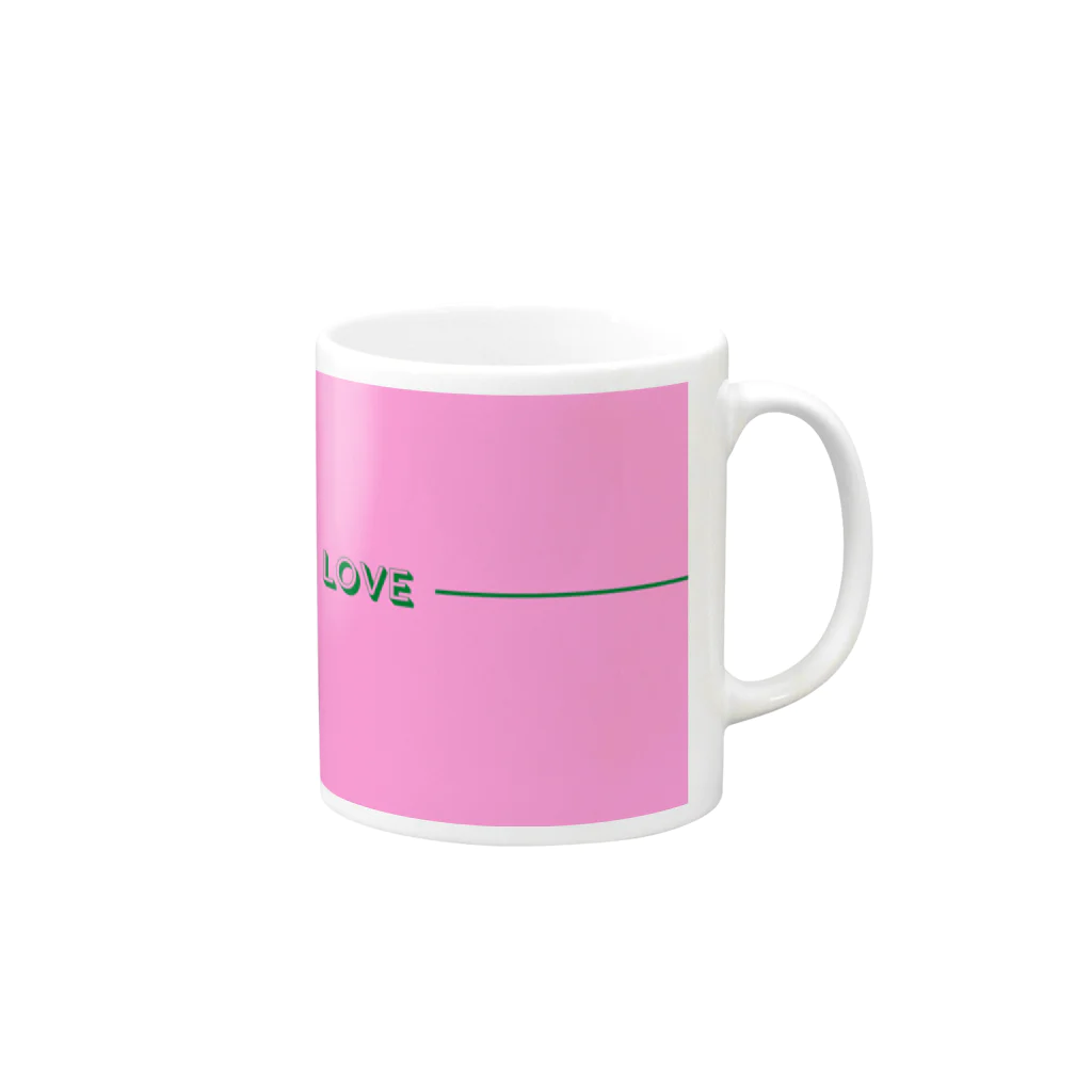 Cheers to Crazy DreamsのDO WHAT YOU LOVE Mug Mug :right side of the handle