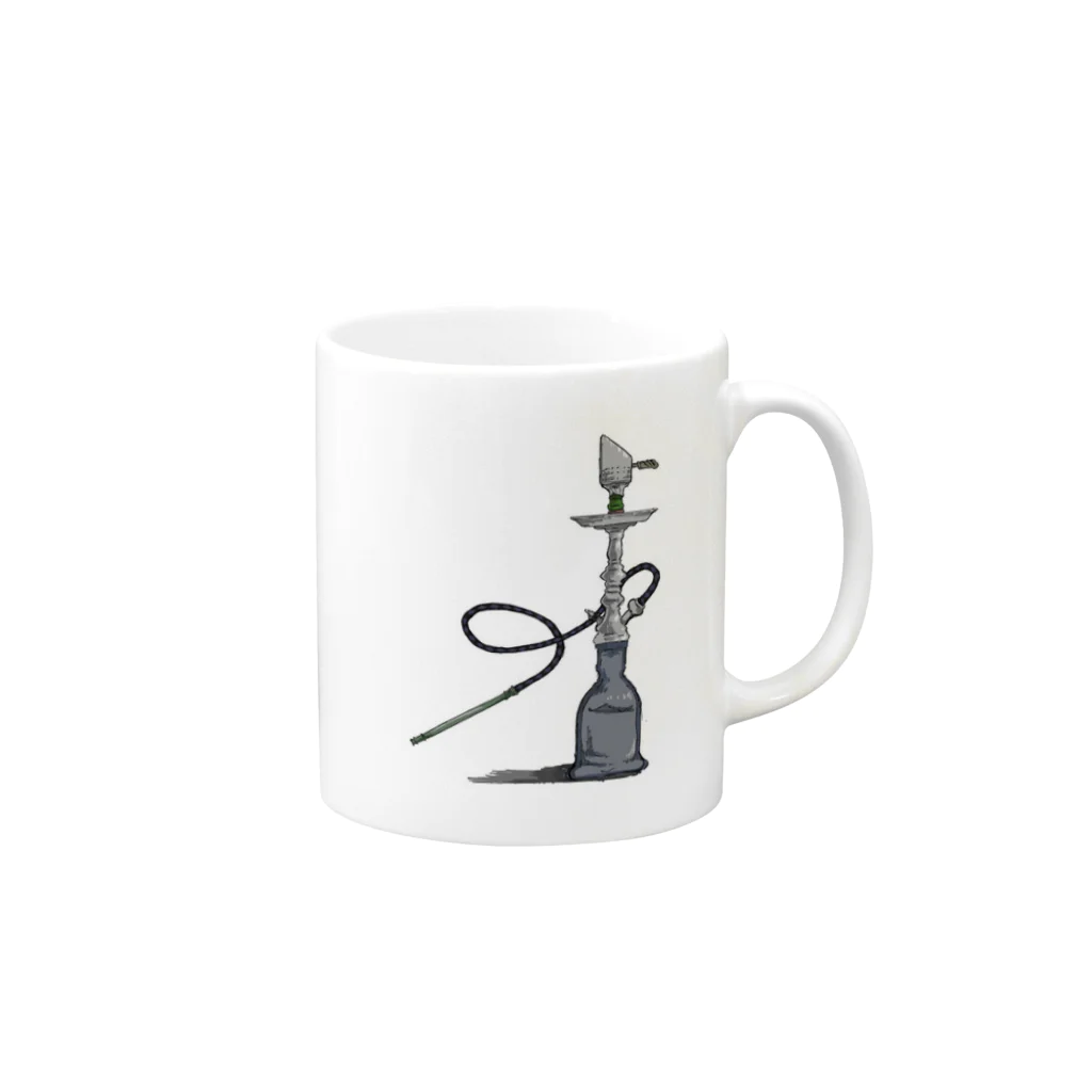 梠 -ﾉｷ-のシーシャ Mug :right side of the handle