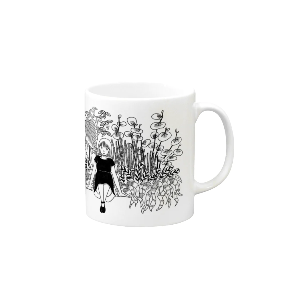 【Botanica】 の領域L Mug :right side of the handle