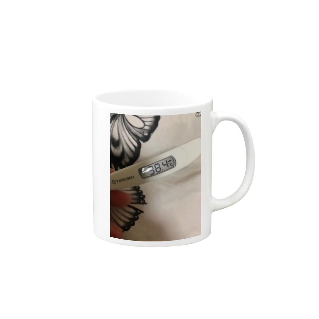 ayantiの38.4ぶ Mug :right side of the handle