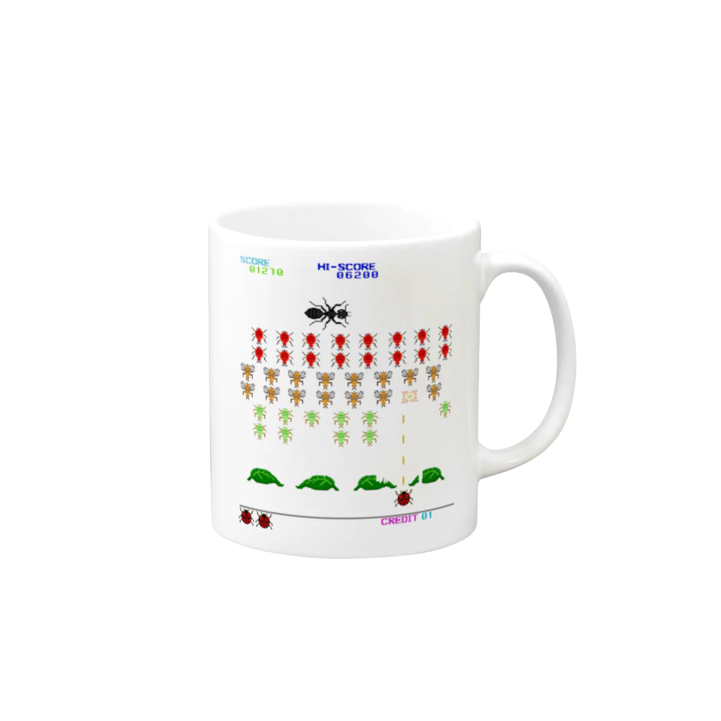 デンドロカカリヤのLadybug vs. the World Mug :right side of the handle