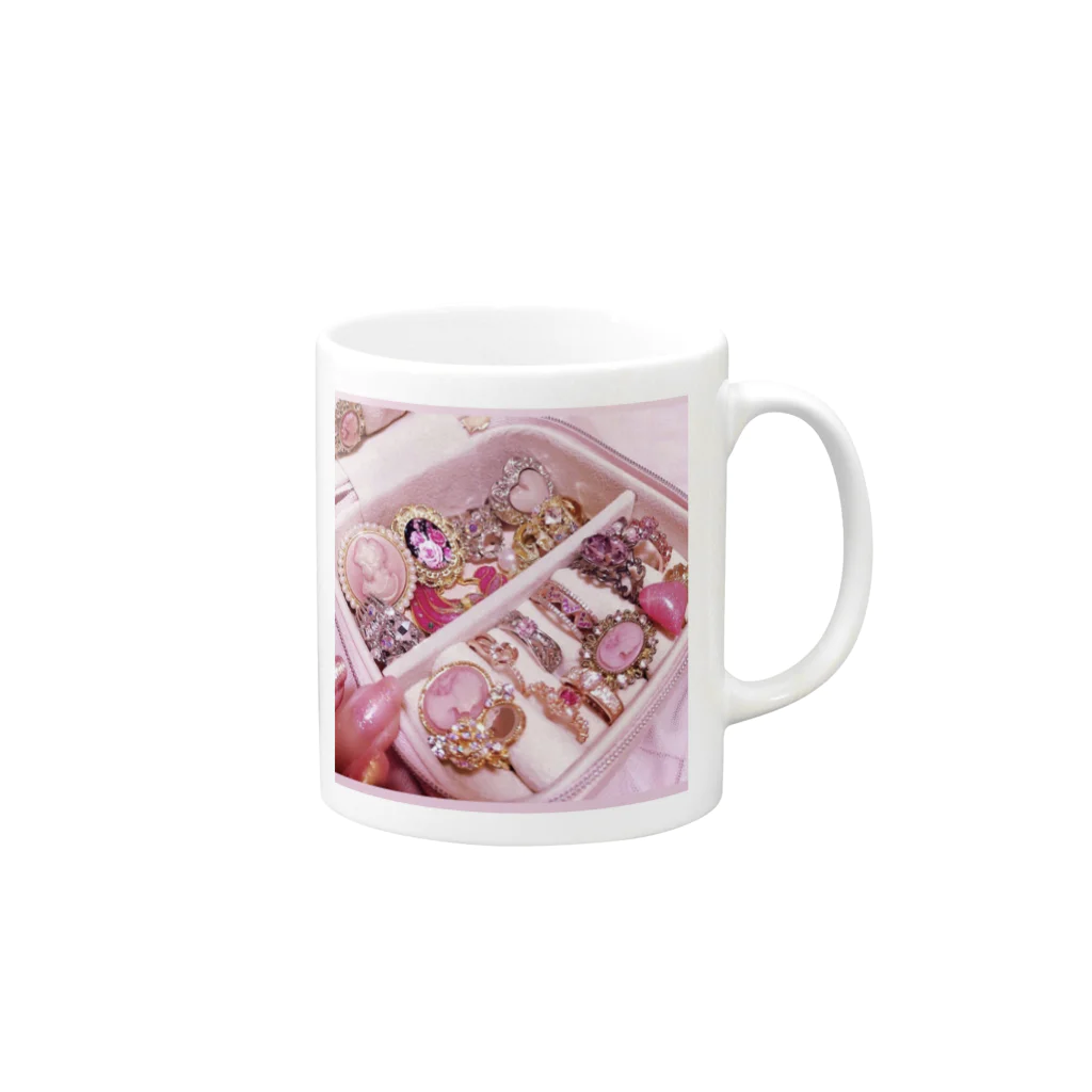 ♥♡Maria Antoinette♡♥のアクセサリーコレクション♡ Mug :right side of the handle