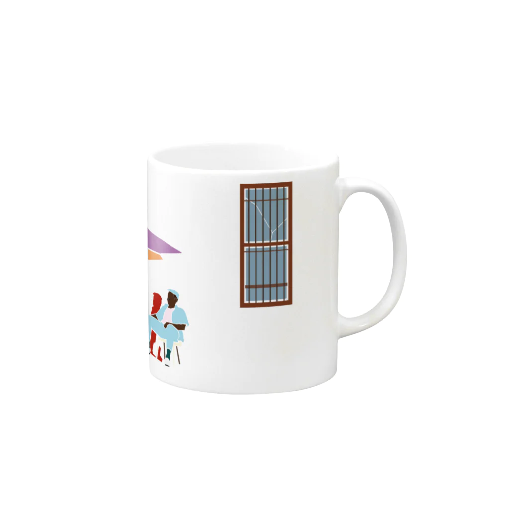 NogenreのDo The Small talk Mug :right side of the handle