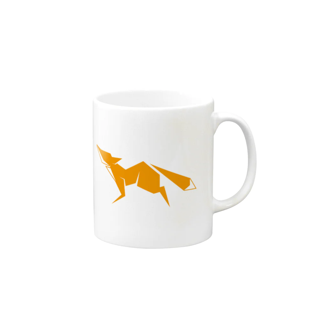 RY DESIGN / Ryohei Yonenoの鳴狐 Mug :right side of the handle