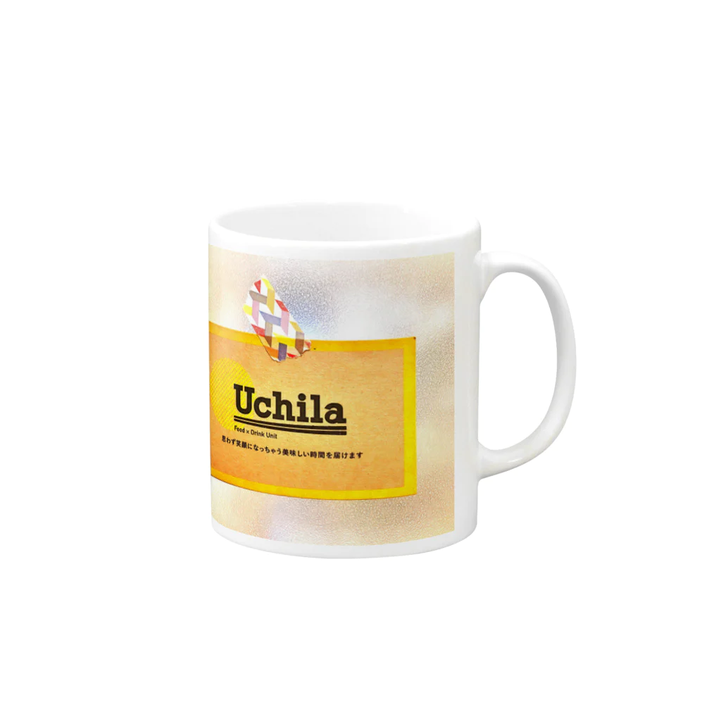 UchilaのUchila の アレ Mug :right side of the handle