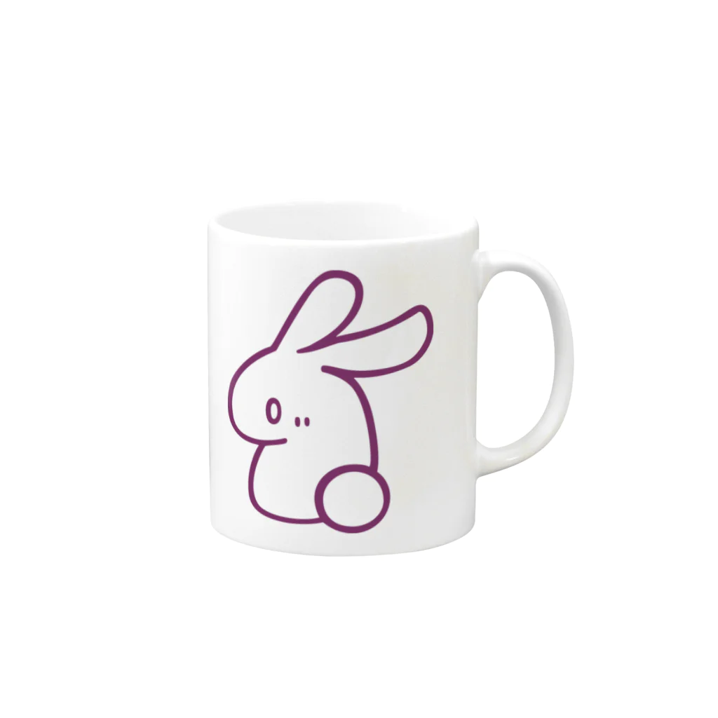 Griffin六三のRabbit Mug :right side of the handle