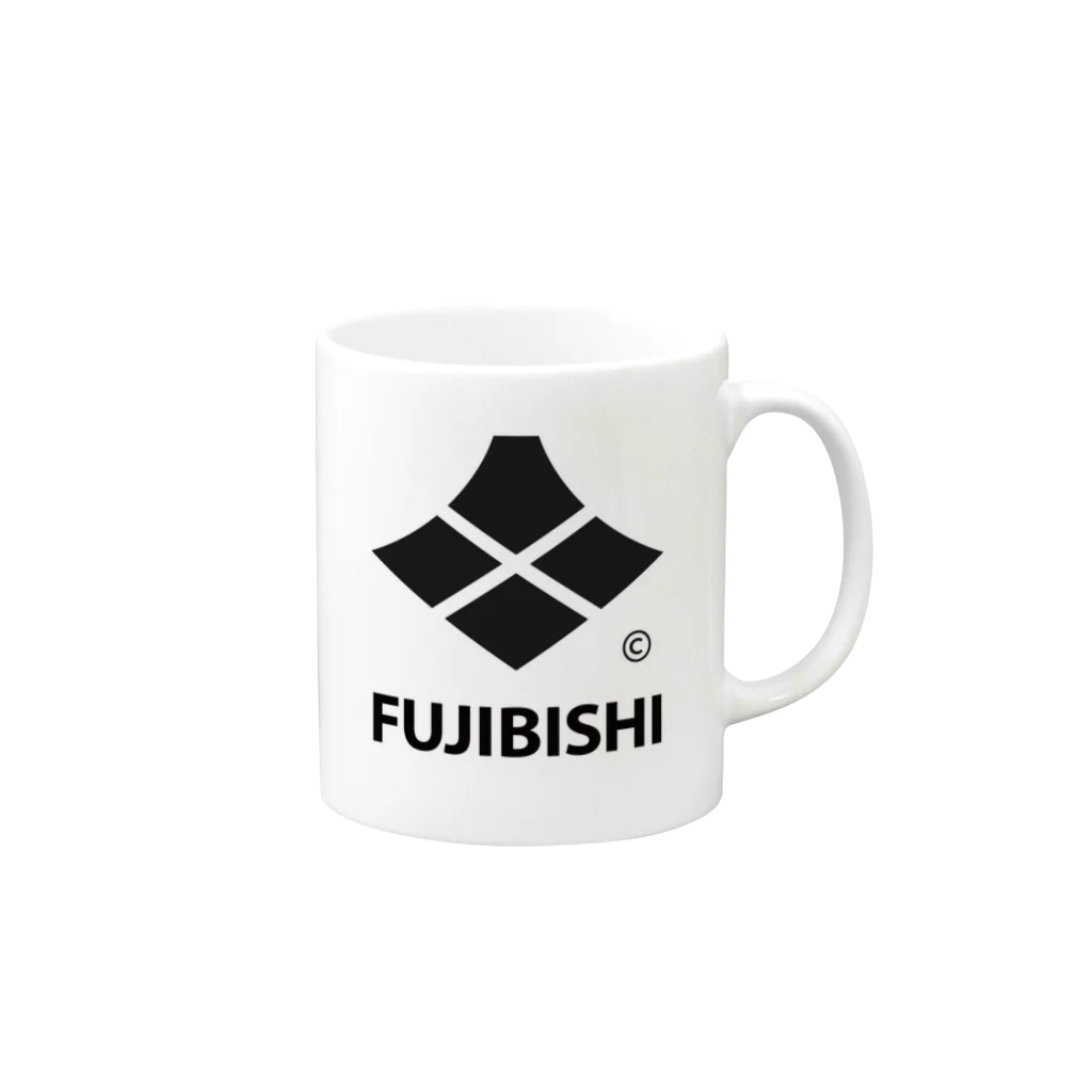 suggysのFUJIBISHI マグカップの取っ手の右面