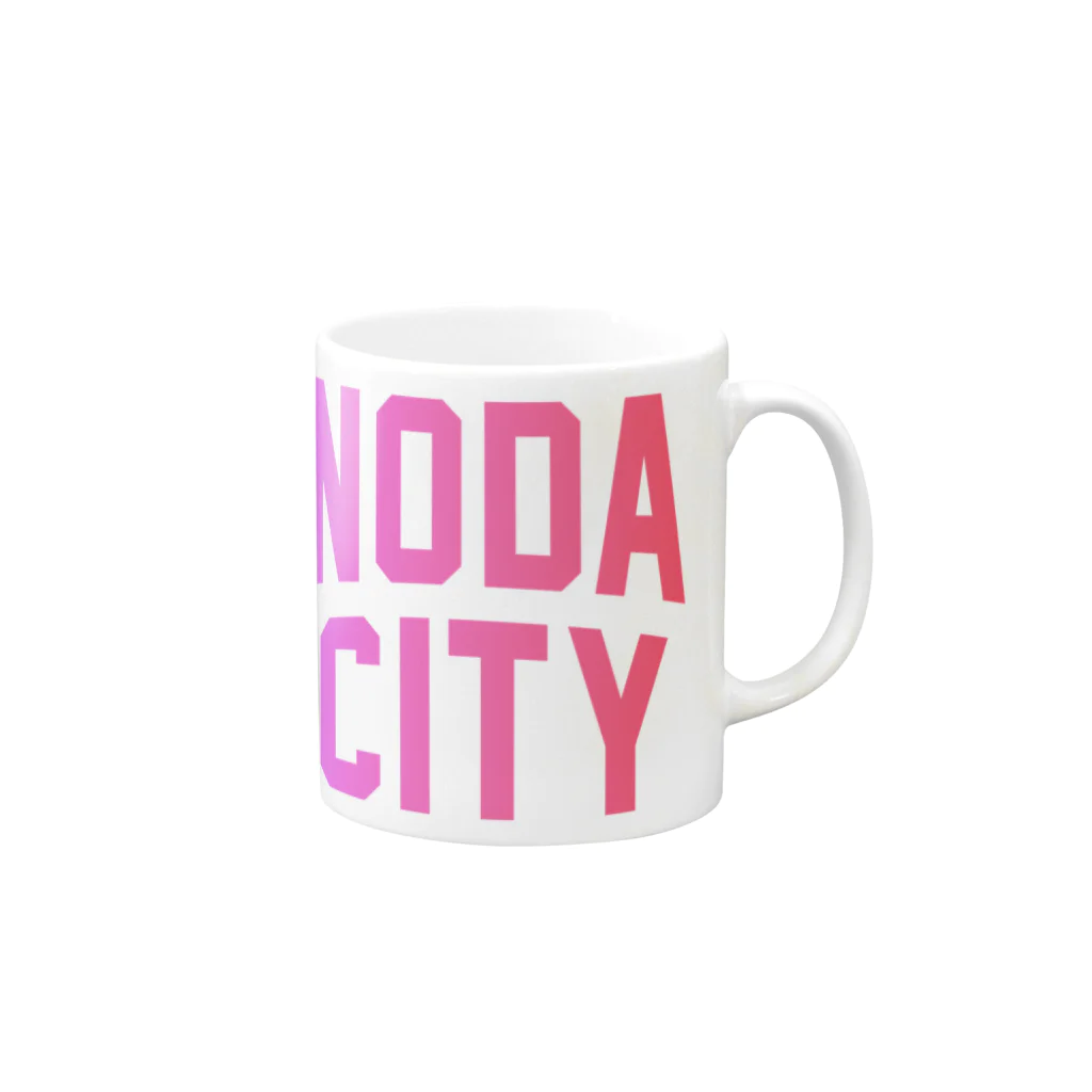 JIMOTO Wear Local Japanの野田市 NODA CITY Mug :right side of the handle