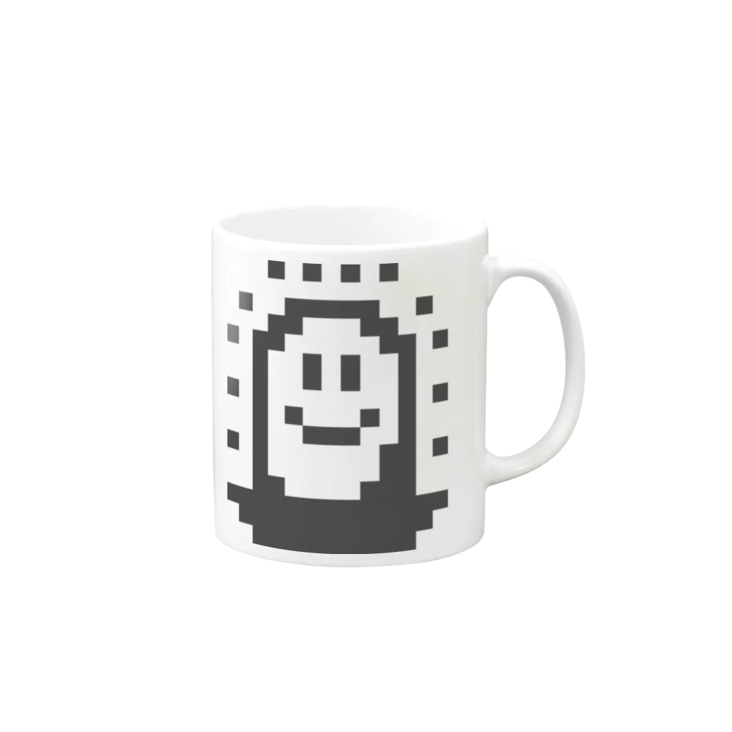 16px worldのドット絵モンスター -04 Mug :right side of the handle