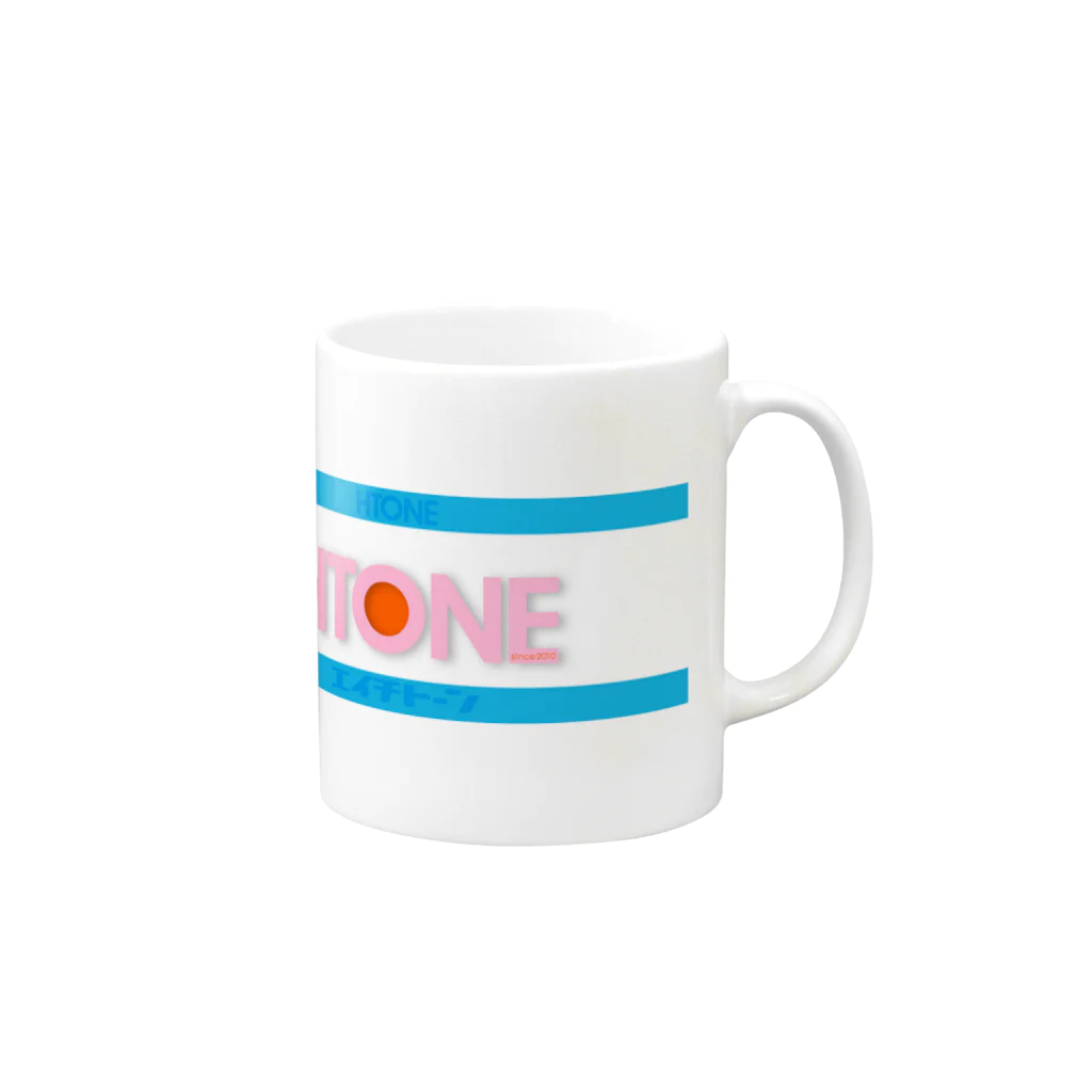 hajirockのHTONEマグカップ Mug :right side of the handle