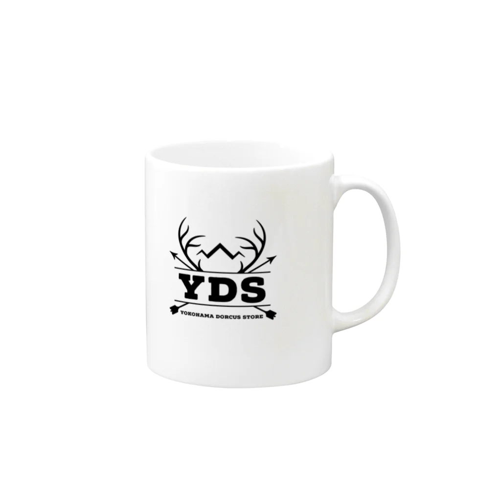 YDSのYokohama Dorcus Store Mug :right side of the handle