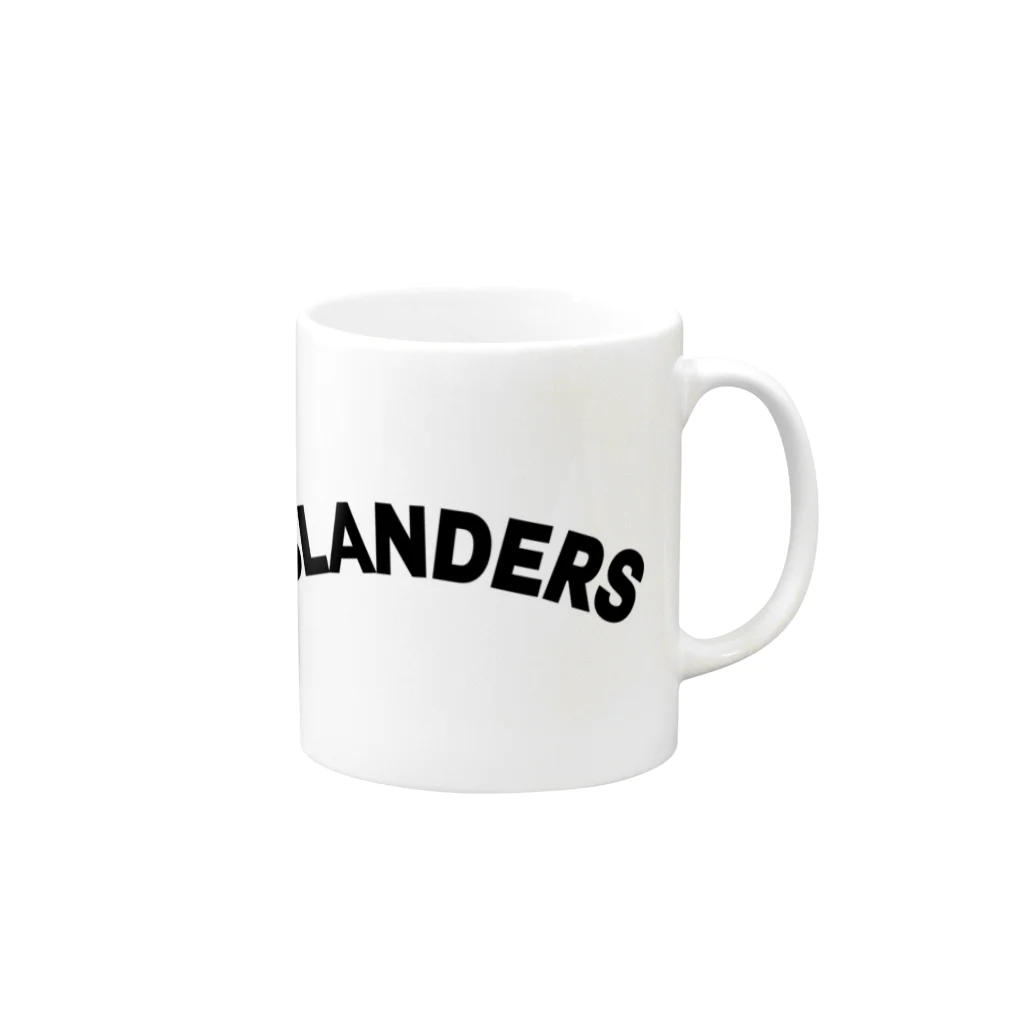 FUNNY JOKESのISLANDERS-アイランダース- Mug :right side of the handle