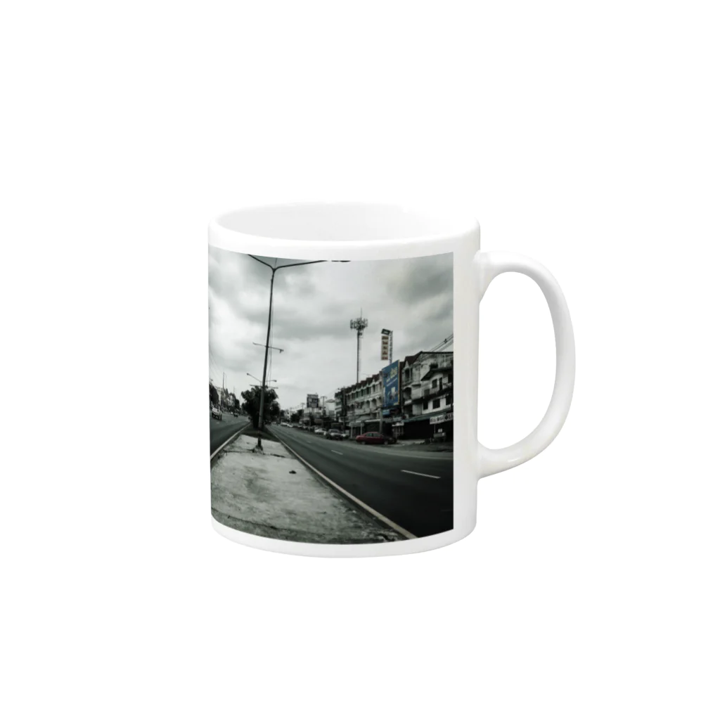 powernap27のgentry road Mug :right side of the handle