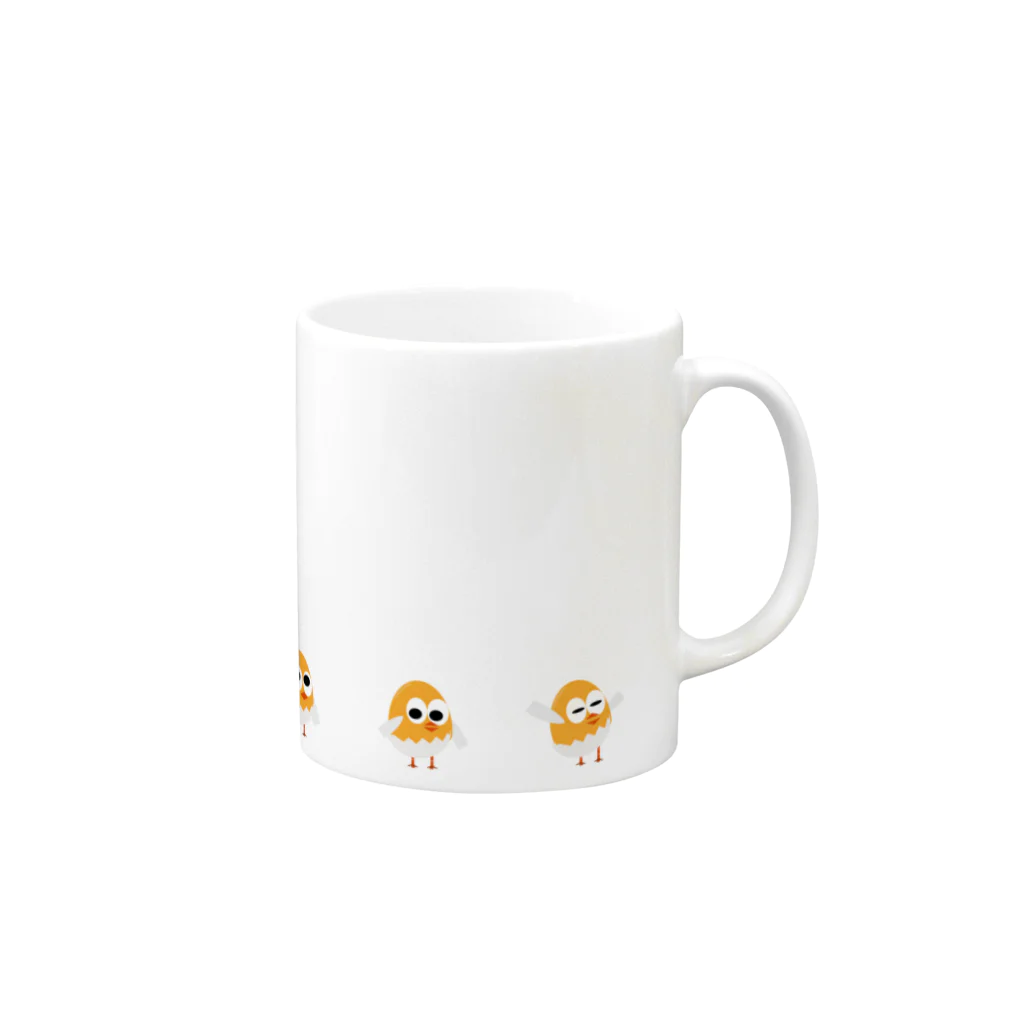 ＢＳ日テレＳＨＯＰ：とりいＰのお店のとりいＰマグカップ Mug :right side of the handle