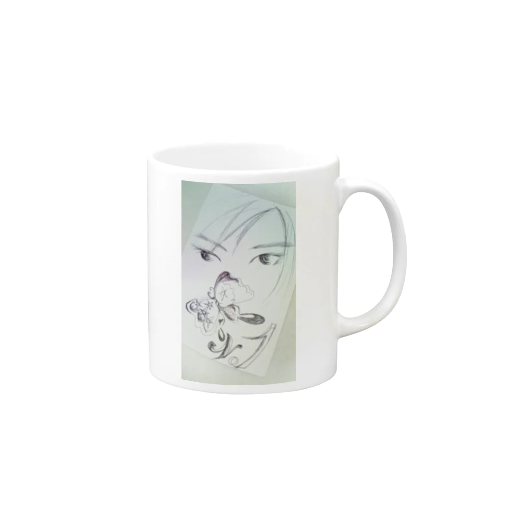 おのNO1，！! Mug :right side of the handle