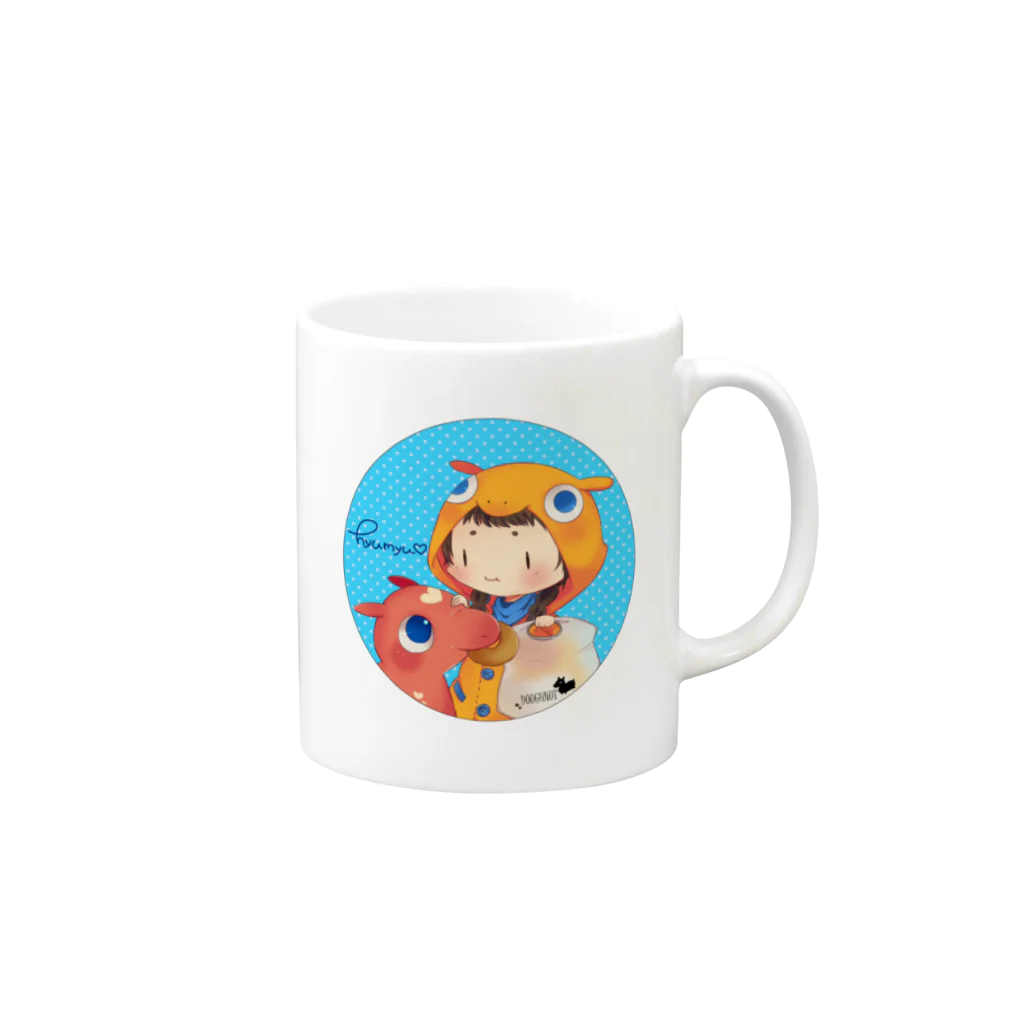 そらこのおやつタイム Mug :right side of the handle