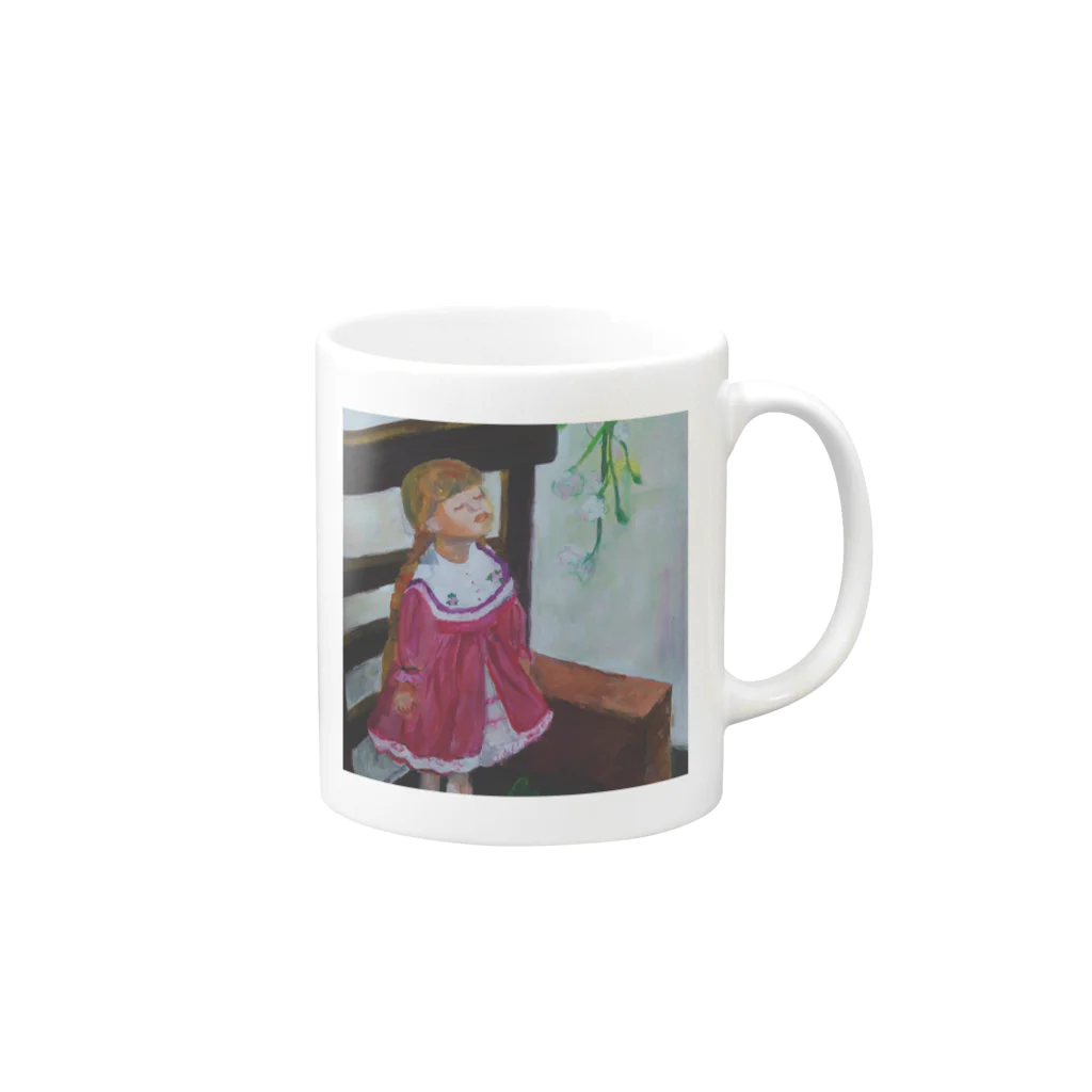 Karion🍎の香 Mug :right side of the handle