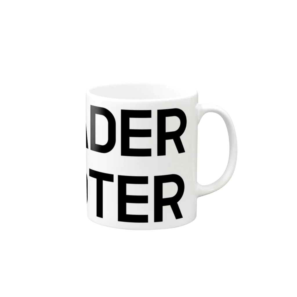 BASICのHEADER FOOTER Mug :right side of the handle