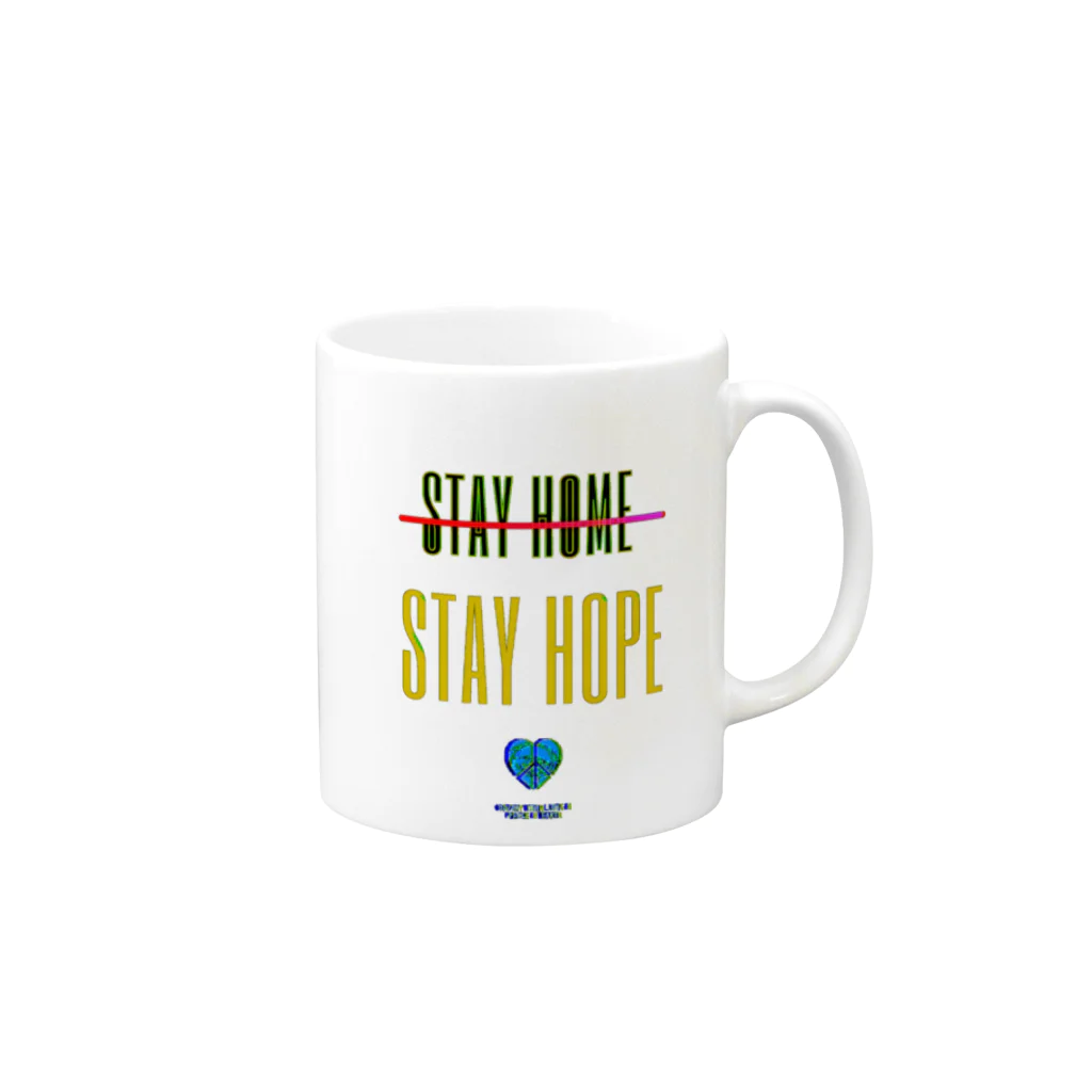 OD/DAYのOD/DAY with Peace & Hope Mug :right side of the handle