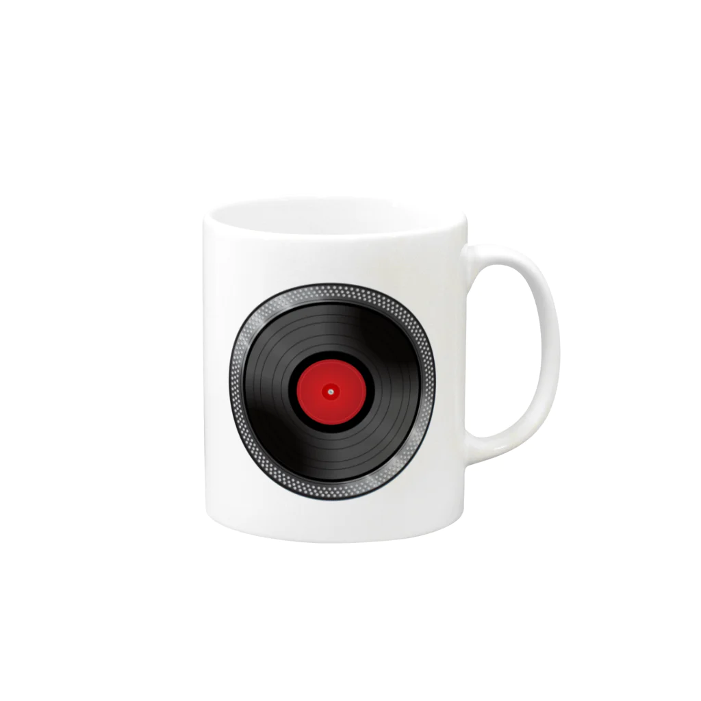 88designのTurnTable Mug :right side of the handle