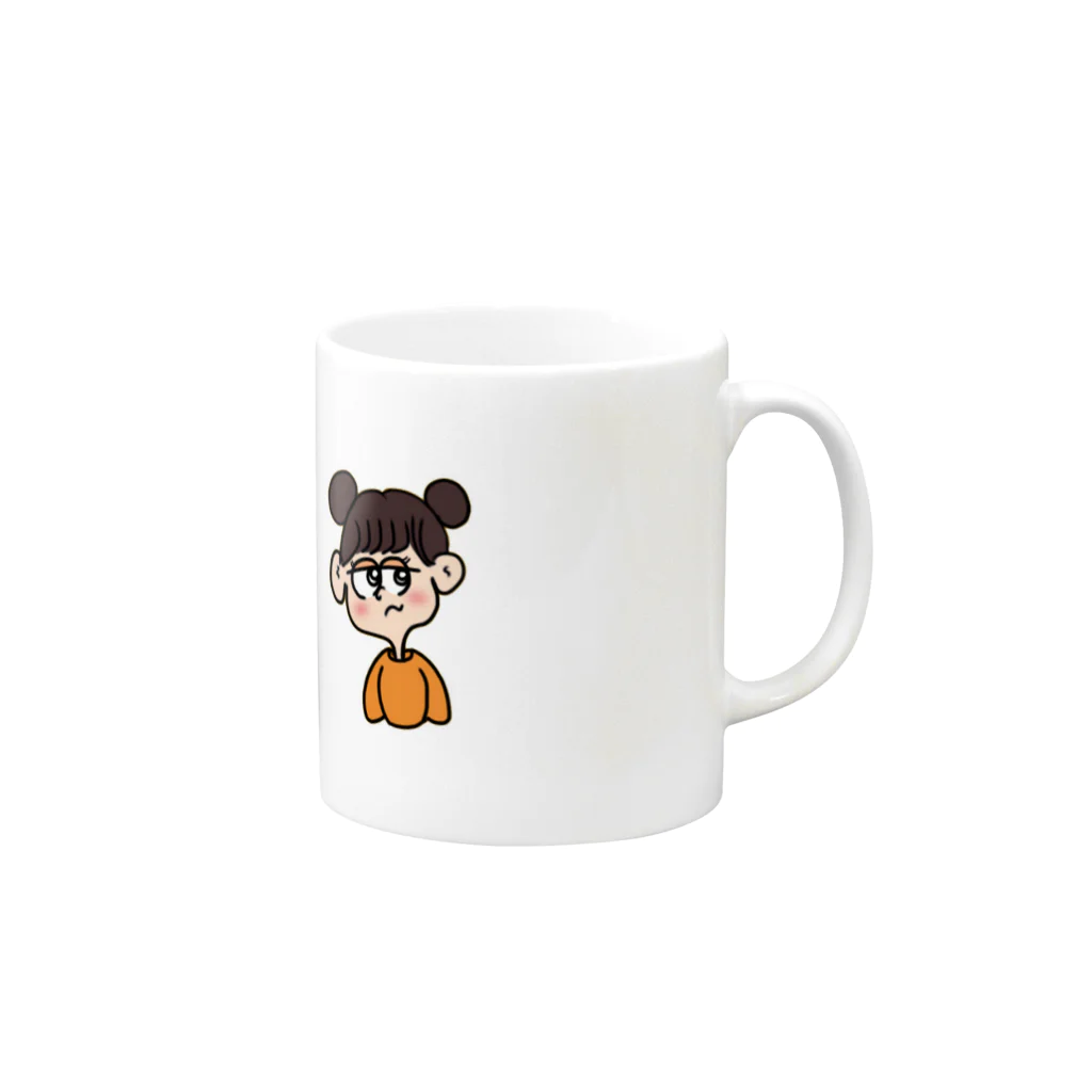 tinysのtinys Mug :right side of the handle