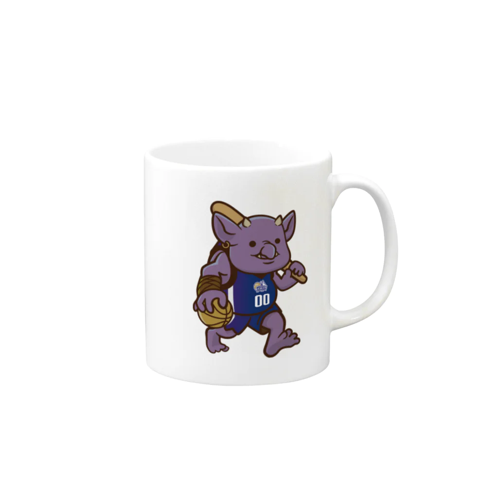 YASUKAWA GOBLINSのゴビーマグカップ Mug :right side of the handle