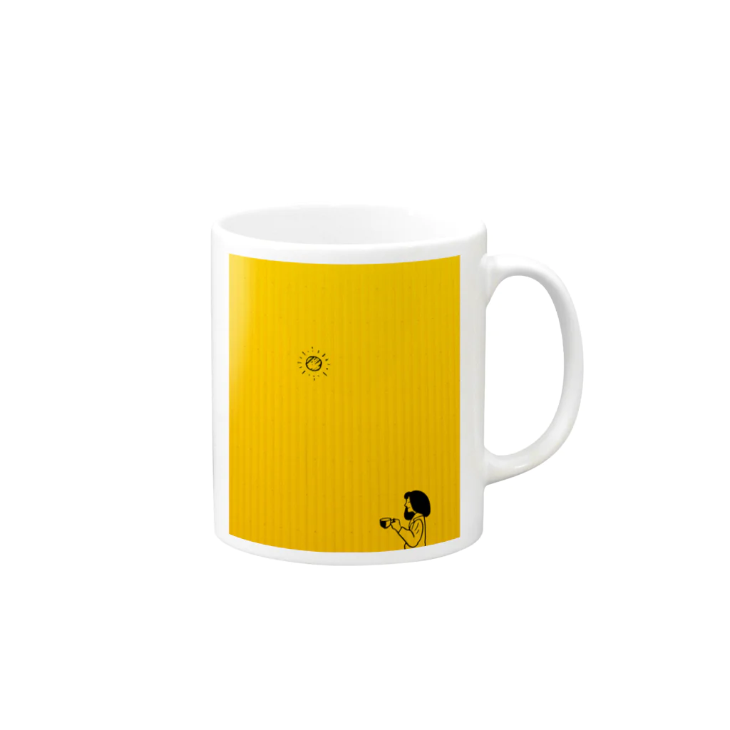 kyo_fnのmorning Mug :right side of the handle