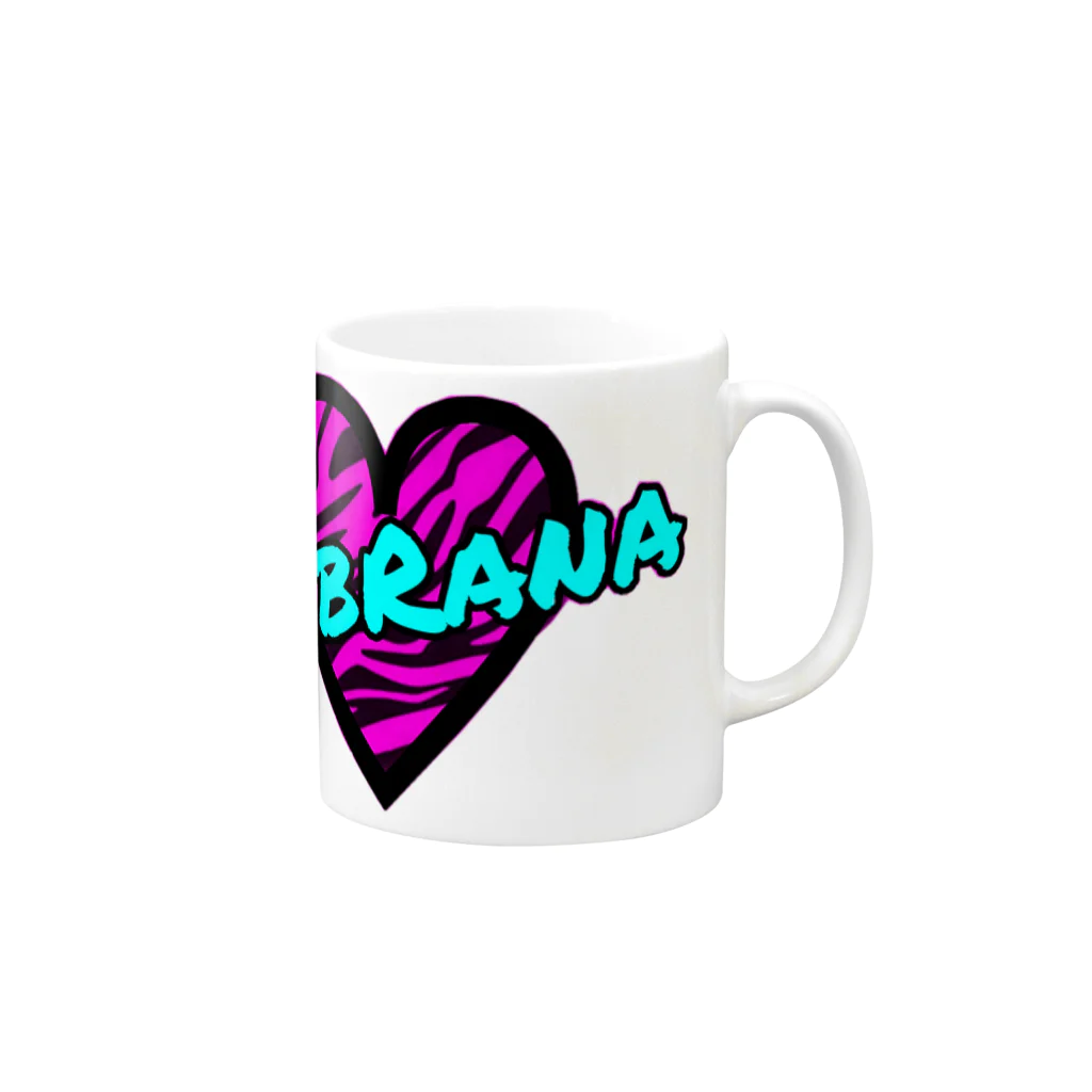 ZebRana 💜🍒のZebRana マグカップの取っ手の右面