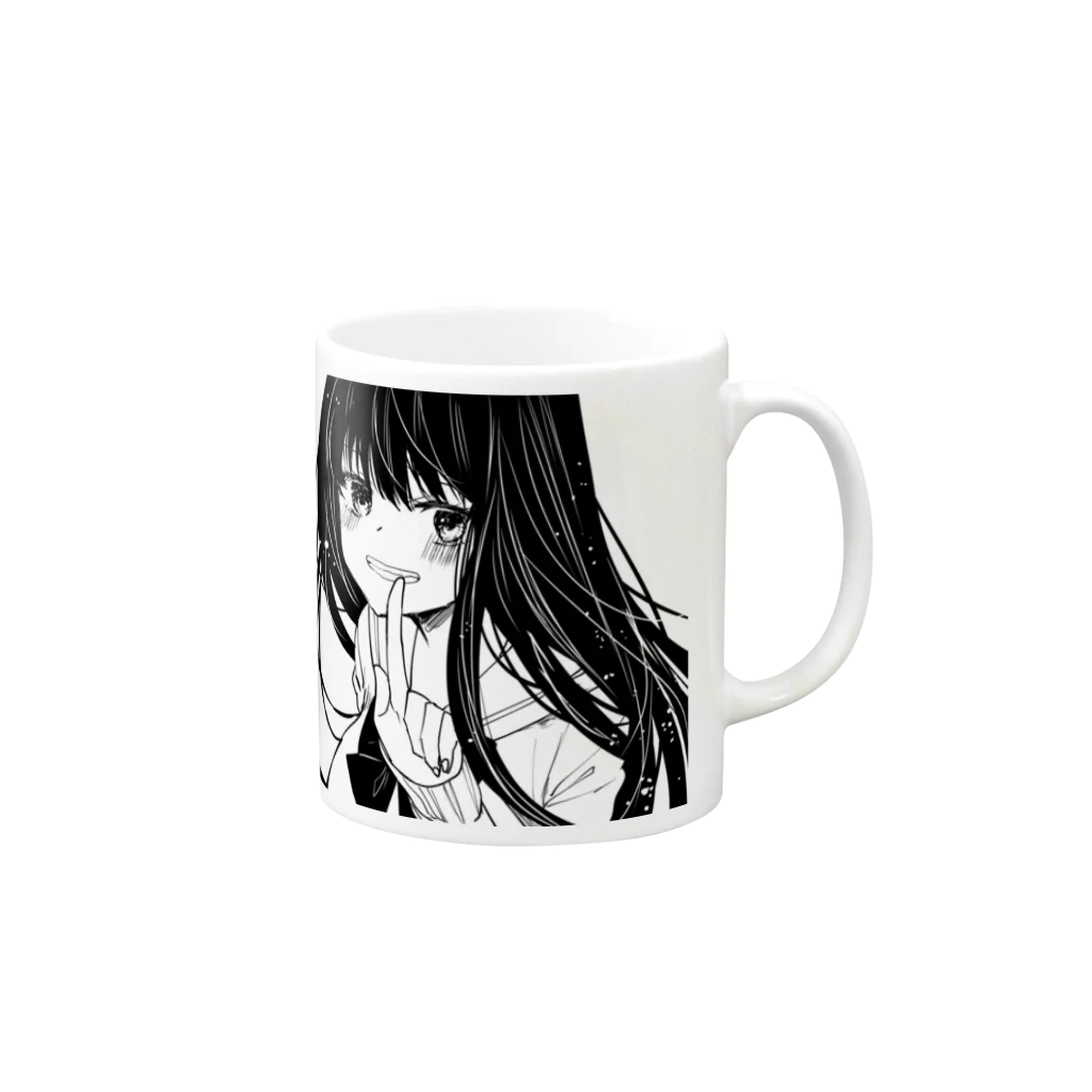 parareruの秘密ね Mug :right side of the handle