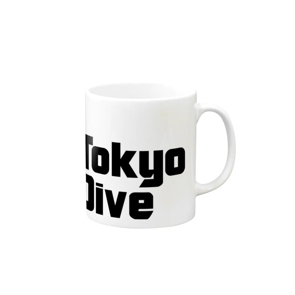 TokyoDive HIPHOPSHOPのTokyo Dive Mug :right side of the handle