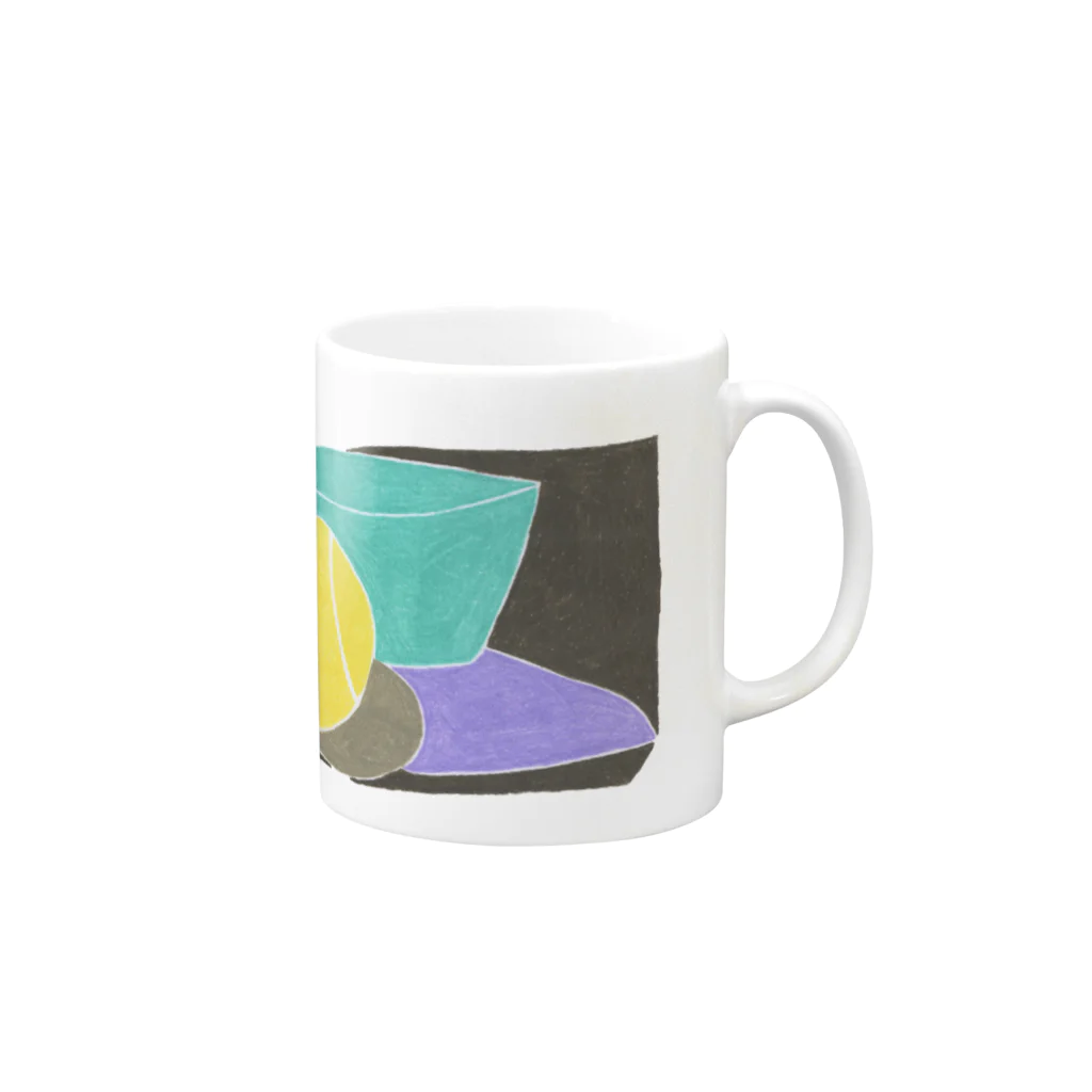 UDONNのTENNIS Mug :right side of the handle