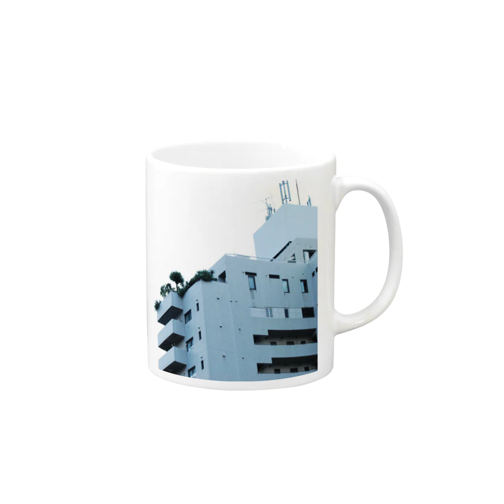 fantomestreetwearのHelp me get out of here（屋上庭園） Mug :right side of the handle