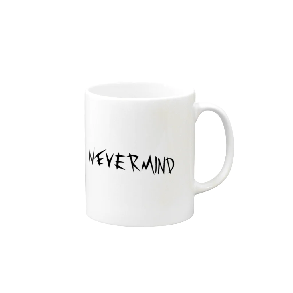 NEVERMINDのNEVERMIND Mug :right side of the handle