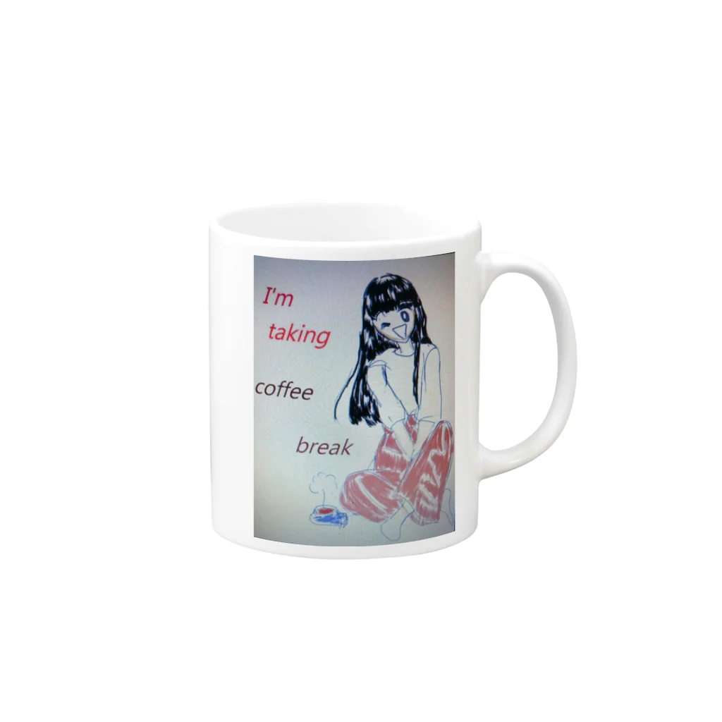 らぶりぃ☆Ryu-Mai☆kyun❤のMug :right side of the handle